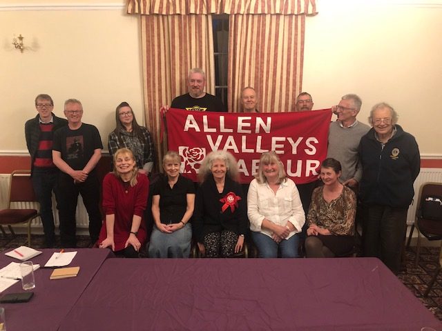 The Allen Valleys Labour Party Supporters’ Group welcomes Penny.