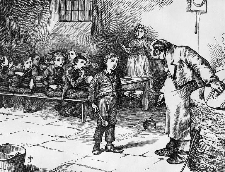 “Please sir, I want some more.”  – what does Oliver Twist have in common with the North?