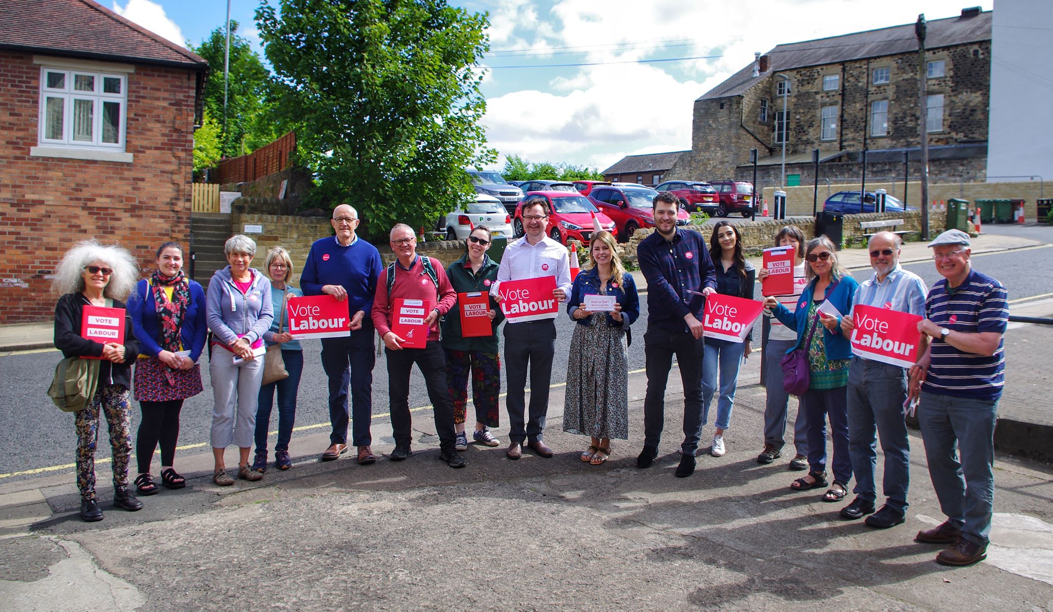 Out with Opperman! Campaigning for a Labour Government in Hexham