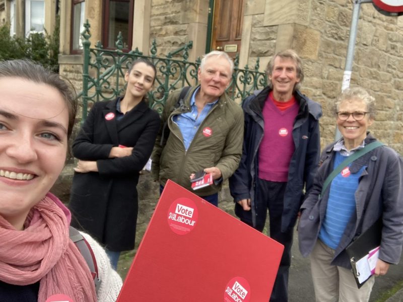 Canvassing for Labour in Hexham West